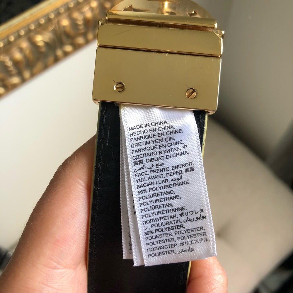 EUC Bebe gold belt